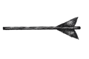 Arrow design with transparent background suitable for various uses png