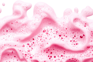 Pink Soap Foam Bubbles Texture Background, cut out transparent png