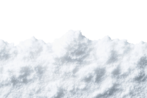 Fresh drifts of clean white snow, crisp texture, cold weather , cut out transparent png