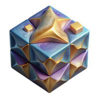 magnificent abstract Abstract Isometric Texture Isolated for Game Assets high quality png