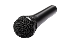 Microphone on transparent background ready for use png
