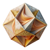 magnificent modern Abstract Polygon Design Transparent for Presentation Slides premium png