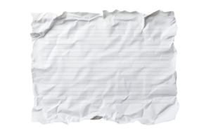 Crumpled sheet with horizontal lines png