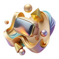 dramatic traditional Abstract Vr Data Stream Isolated for Tech Presentations professional png