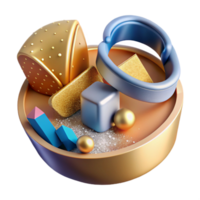 extraordinary classic Abstract Vr Data Visualization Cutout for Business Presentations detailed png