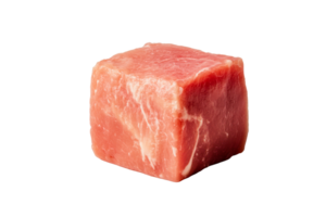 Fresh cut of red meat from a butcher shop png