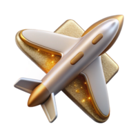 elegant rustic Airplane Icon Travel Isolated for Aviation Companies authentic png