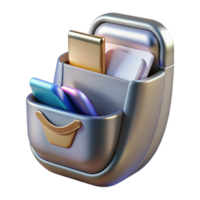 extraordinary minimalist Airplane Seat Pocket with Magazine Transparent for In-flight Entertainment exclusive png