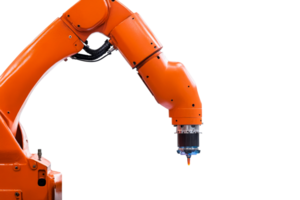 Precise robotic arm for manufacturing tasks png