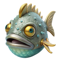 extraordinary classic Anglerfish Isolated Cutout for Deep Sea Creatures authentic png