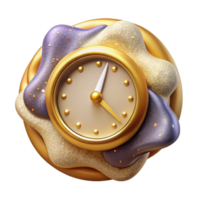 stunning minimalist Anniversary Clock Time Symbol Isolated high quality png