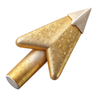 serene traditional Arrow Direction Pointer Isolated Cutout for Navigation high quality png