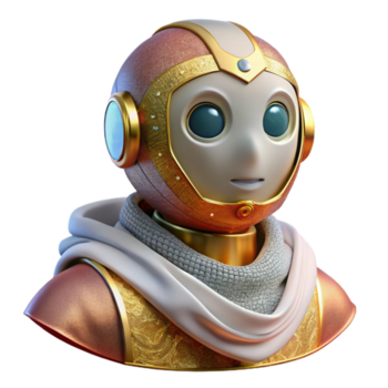 impressive rustic Artificial Intelligence Robot Head Transparent for Robotics authentic png