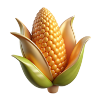elegant traditional Autumn Corn Stalk Isolated for Harvest Festival exclusive png