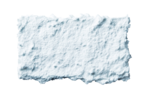 White texture background with snow, cut out transparent png