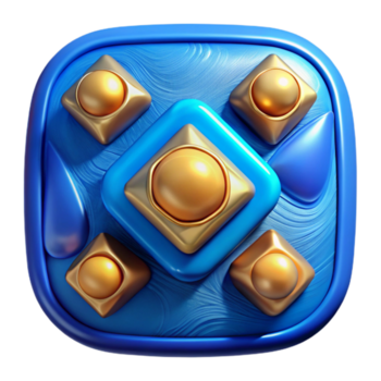 impresionante tradicional azul ui botón conjunto aislado para móvil aplicación diseño alto resolución png