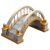 extraordinary traditional Bridge Architecture Modern Design Isolated high quality png