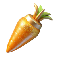 serene rustic Carrot Orange Vegetable Root Vegetable Isolated for Farm Markets authentic png