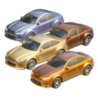 beautiful minimalist Car Silhouette Collection Transparent Background for Automotive Design genuine png