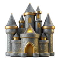 impressive contemporary Castle Silhouette Isolated for Historical Architecture original png