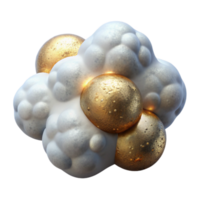 serene modern Cloudy Day Transparent Background for Weather Websites premium png