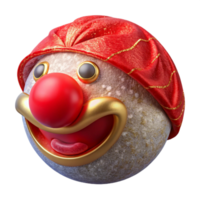 stunning rustic Clown Nose Red Round Funny Transparent for Circus Themes high quality png