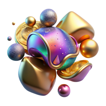 elegant rustik färgrik vr partiklar transparent för rörelse grafik äkta png