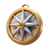 dramatic creative Compass Rose Navigation Tool Cutout for Cartography Projects authentic png