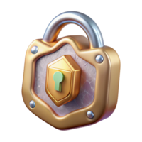 wonderful modern Cybersecurity Data Encryption Icon Isolated for Security png