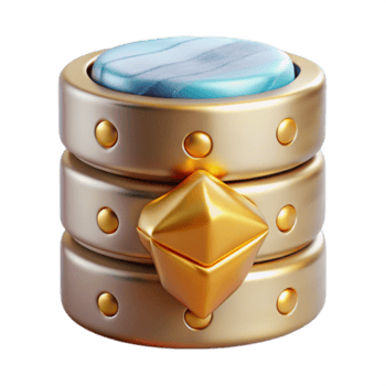 impressive rustic Database Server Icon Cutout for Data Management authentic png