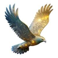impressive abstract Eagle Silhouette Soaring Bird Cutout for Nature Photography professional png