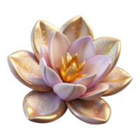 serene modern Flower Blossom Transparent Background for Spring Graphics original png