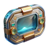 impressive creative Futuristic Sci Fi Interface Hud Transparent for Gaming high quality png
