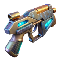 wonderful modern Futuristic Vr Weapon Cutout for Sci Fi Game Assets detailed png