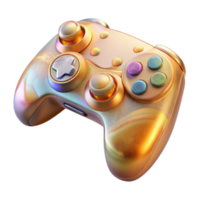 impressive artistic Gaming Controller Joystick Buttons Closeup Transparent for Game Design exclusive png