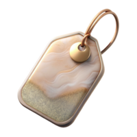 stunning rustic Gift Tag Blank String Attached Isolated for Retail Use premium png