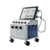 Advanced Medical Anesthesia Machine with Digital Display and Control Panel png