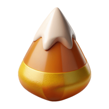 deslumbrante moderno dia das Bruxas doce milho Cortar fora para truque ou tratar autêntico png