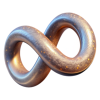 magnifique rustique infini symbole isolé pour mathématique concepts professionnel png