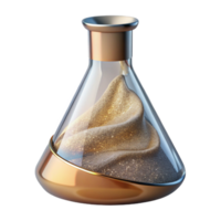 stunning abstract Laboratory Beaker Transparent Background for Science Projects genuine png