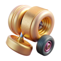 elegant artistic Landing Gear Deployment Transparent for Aerospace Engineering high resolution png
