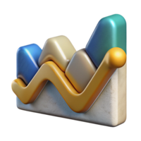 magnificent rustic Line Graph Steady Progress Data Cutout for Performance Tracking high resolution png