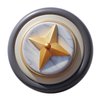 serene traditional Navigation Button with Compass Icon Cutout for Directional Guidance professional png
