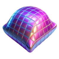 elegant modern Neon Vr Grid Pattern Transparent for Cyberpunk Aesthetics original png