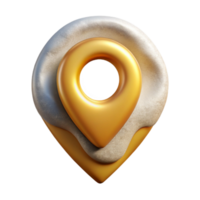extraordinary traditional Pin Location Icon with Drop Shadow Cutout for Travel Websites high resolution png