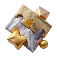 dramatic rustic Puzzle Pieces Problem Solving Cutout for Critical Thinking professional png