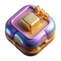 elegant rustic Quantum Computing Future Technology Isolated for Advanced Computing png