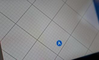 Digital Map Interface with Location Marker without network photo