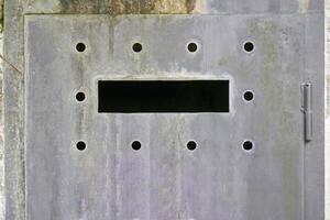 Weathered Concrete Wall with Openings photo