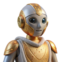 serene traditional Robot Humanoid Artificial Intelligence Transparent for Robotics authentic png